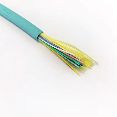 2 4 6 12 core Cavo in fibra ottica interna GJFJH LSZH Fibra tamponata stretta