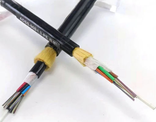 12 24 32 48 72 96 144 Cavo di fibra ottica esterno ADSS Cable Span 150 100 200M
