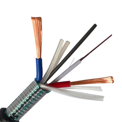 Cable di fibra ottica fotoelettrica composta 8 core +2 x 1.0 cavo elettrico di rame