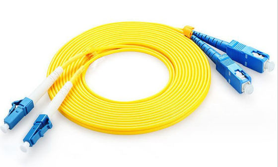 SC/SC Fibra ottica patch cord Single Multi mode Fibra per FTTH 1m 2m 5m 10m