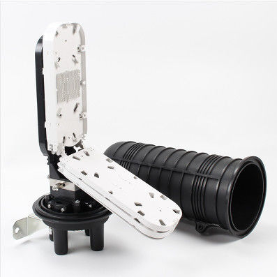 Casella di giunzione del cavo ottico Casella di connessione sigillata meccanicamente tipo cupola