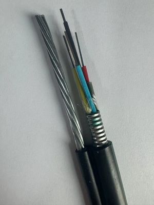 Cable di fibra ottica GYTC8S GYXTC8S GYFTC8S Nastro di acciaio Cable blindato a fibra ottica