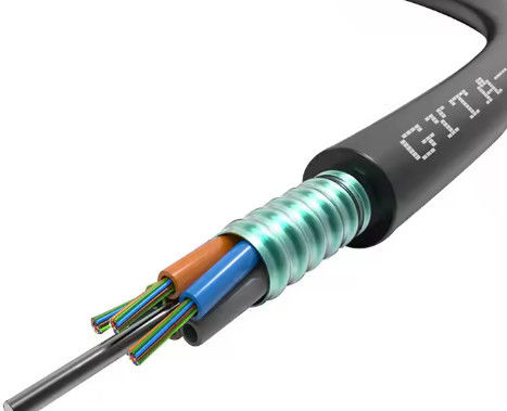 48 72 96 144 288 Cavo in fibra ottica a tubo libero con filo di base GYTA GYTS Cavo di comunicazione sotterrato