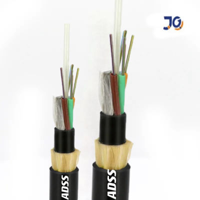 48 Core All Dielectric Cable Aerial Autoportante ADSS Span 100m 200m Fibra Ottica Fibra Ottica Cabler