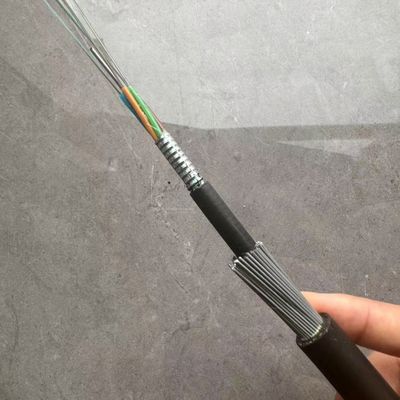 Cavo di fibra ottica sottomarina sotterraneo GYTA33 Cavo di fibra ottica sottomarino blindato