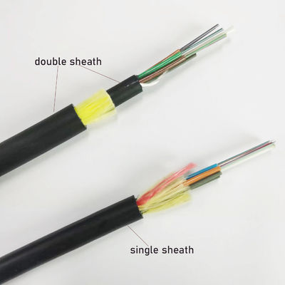 72 core 96 hilos ADSS Cable de fibra optica Cable a fibra ottica elenco prezzi