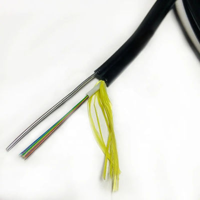 1.6mm filo di acciaio Strength Membro FTTH Mini Figura 8 Cavo in fibra ottica