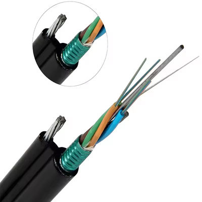 JQ Factory Outdoor Self-Supporting Figure 8 Cable Type GYTC8S GYTC8A 60 Core 72 Core Fiber Optic Cable 1km Prezzo