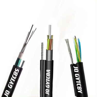 JQ Factory Outdoor Self-Supporting Figure 8 Cable Type GYTC8S GYTC8A 60 Core 72 Core Fiber Optic Cable 1km Prezzo