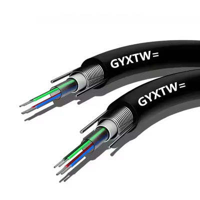 8 Core GYXTW G657A G652D SM Cable a fibra ottica aereo esterno con due fili 1km prezzo