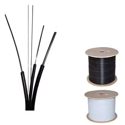 1 2 4 core FTTH drop cable GJYXCH G652D G657A1 G657A2 single mode indoor fiber optic cable 1km 2km prezzo