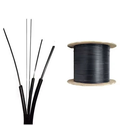 1 2 4 core FTTH drop cable GJYXCH G652D G657A1 G657A2 single mode indoor fiber optic cable 1km 2km prezzo