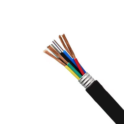 48 60 72 96core Cavo ottico a fibra blindata con2*1.5mm-cavo di alimentazione GDTA GDTS Cavo fotoelettrico ibrido a fibra ottica