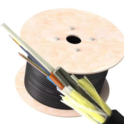 OEM Aerial ADSS Single Jacket 96 Core Single Mode Fiber Optic Cable 1km Prezzo per linee elettriche a diversa tensione
