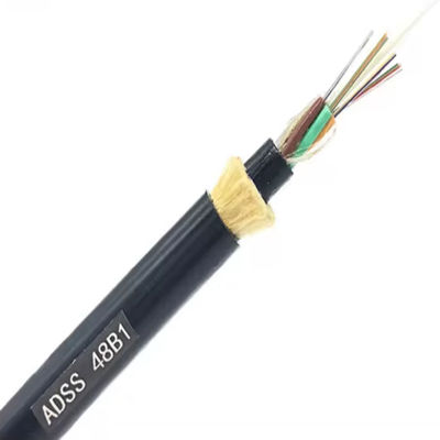 ADSS doppia giacca Single Mode Autoportante 24 Core 48 Core Cavo in fibra ottica G652D