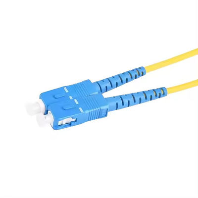 2.0mm 3.0mm SC UPC a SC UPC Duplex Jumper 1m 2m 3m 5m SM MM G652d SC Fibra ottica Patch Cord Patchcord