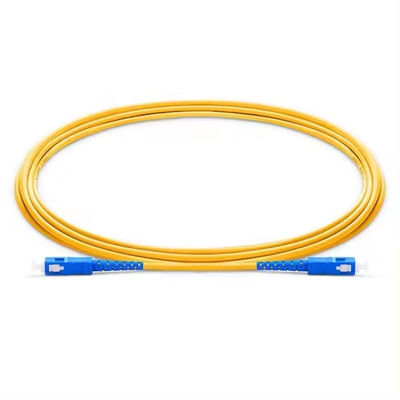 cavo di patch in fibra ottica 3.0mm LSZH SC/APC a SC/UPC 1m 2m 3m Patch Cord