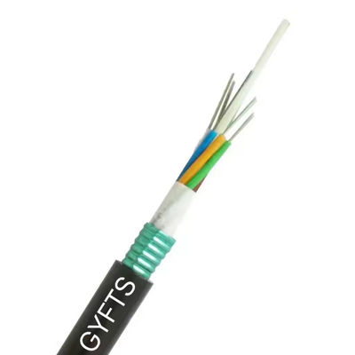 24 48 72 96 144 Cavo in fibra ottica anti-roditori GYFTS di base Cavo in fibra ottica blindato esterno