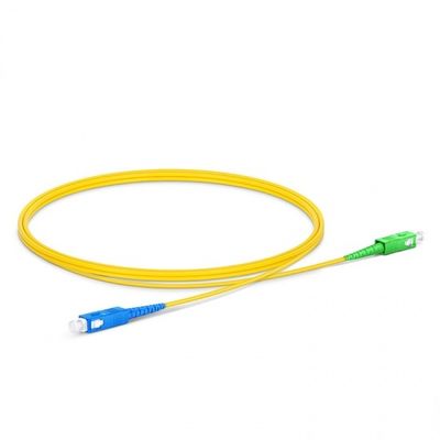 cavo di patch in fibra ottica 3.0mm LSZH SC/APC a SC/UPC 1m 2m 3m Patch Cord