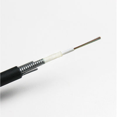 SM Cavo in fibra ottica da esterno in singolo modo GYXTW53 GYXTW Mulitmode OM3 12 Core Fiber Optic Cable