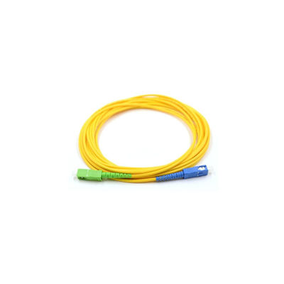 Good quality SC/UPC-SC/APC Single-mode Simplex Duplex 2.0 3.0MM LSZH Cordone di patch in fibra ottica