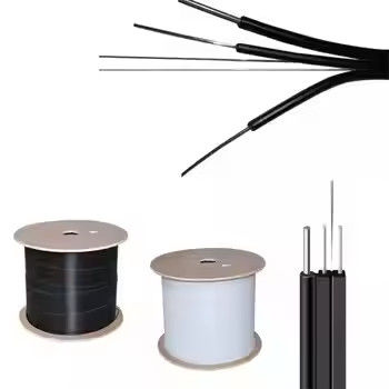 G657a1 G657a2 LSZH giacca FTTH cavo a caduta interno esterno cavo a fibra ottica