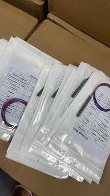 FTTH mini tubo di acciaio splittere PLC nudo 1x2 1x4 1x8 1x16 splittere in fibra ottica