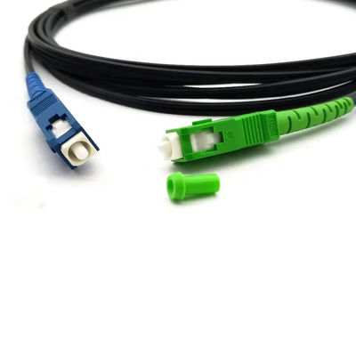 SC UPC SC APC FTTH cavo di patch di fibra SM G657A1 G657a2 10M 30M 50M 100M 200m LSZH