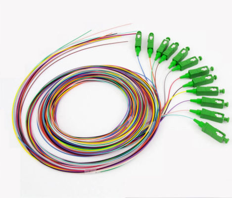 12 trecce con nucleo SC/UPC SC/APC Treccia in fibra ottica monomodale a 12 colori