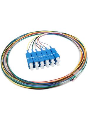12 trecce con nucleo SC/UPC SC/APC Treccia in fibra ottica monomodale a 12 colori