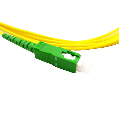 cavo di ricambio in fibra ottica 3 mm LSZH SC APC a SC UPC 1m 2m 3m Single Mode High Performance Patch Cable