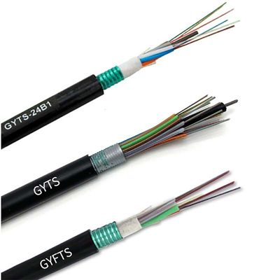 Single-mode Muitimode OM1 OM2 OM3 Esterno condotto aereo sotterraneo GYTS GYFTS Cavo in fibra ottica