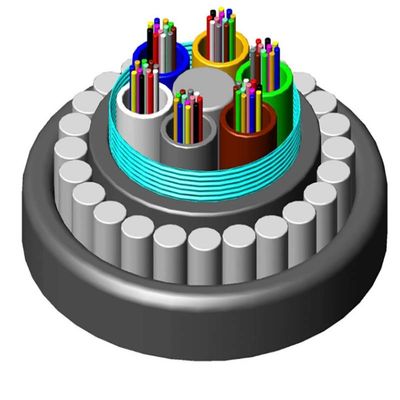 sotto-marino diretto sotterrato sott'acqua GYTA33 GYTS33 filo d'acciaio cavo blindato in fibra ottica