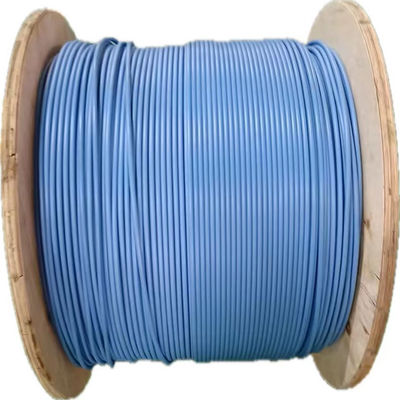 Cavo in Fibra Ottica Mineraria MGTSV 24 Fibre G652D Monomodale Armato con Filo d'Acciaio per Pozzo Minerario