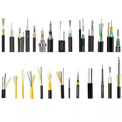 Figura 8 Cavo in fibra ottica con nastro in alluminio / nastro in acciaio