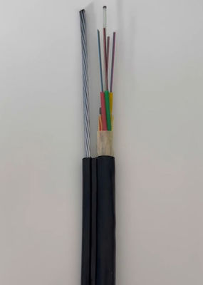 Cavo in fibra ottica corazzato a figura 8 GYFTC8S con messaggero in acciaio autoportante FRP