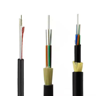 Cina Fornitore di cavi ADSS Single Jacket 48 Core Single o Multi Mode FRP 1.5mm 100m Span Length Fiber Optic Cable