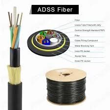 Cavo in fibra ottica ADSS tutto dielettrico auto-supporto 48 96 Core 100M Span