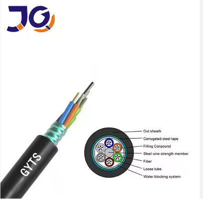 GYTS Cavo in fibra ottica Acciaio blindato PE Guarnizione direttamente sepolta Miglior prezzo