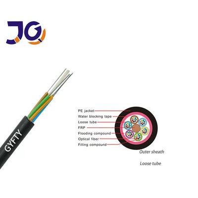 Cavo in fibra ottica per esterni non metallici GYFTY 144 Core Single Mode G652D