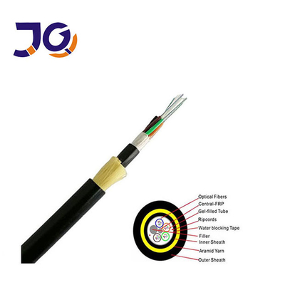 Fibra Ottica 24 48 96 Fili ADSS Span200m 48 96 144 Core Monoguaina/Doppia Guaina ADSS ASU Cavo in Fibra Ottica