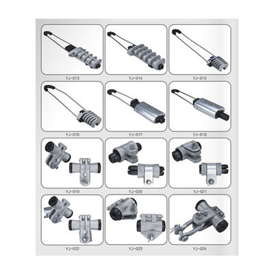 Preformato Guy Grip Acciaio di lega di alluminio 70KN per 6-15mm Cavo