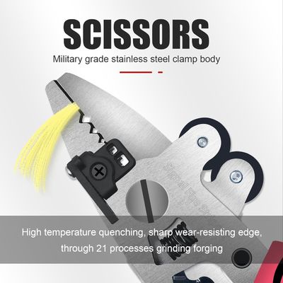 Pinza spelafibre ottiche 9-in-1, pinza spelacavi ottici