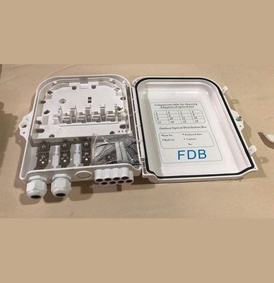 Scatola di distribuzione del separatore della fibra di FTTX FTTB 8Cores