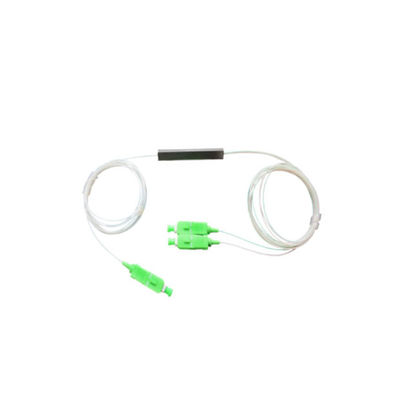 ISO9001 separatore monomodale del Plc degli accessori a fibra ottica SC/UPC SC/APC 1x2
