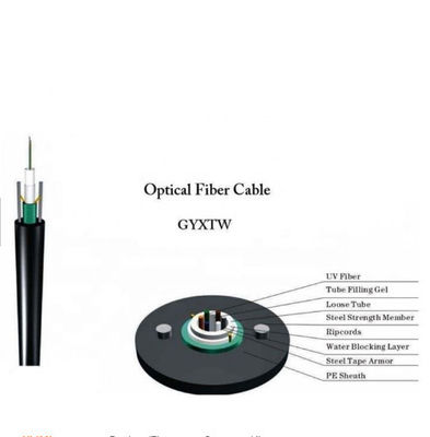 Cavo dei conduttori 250μM Aerial Fiber Optic del FCC SDOC 4