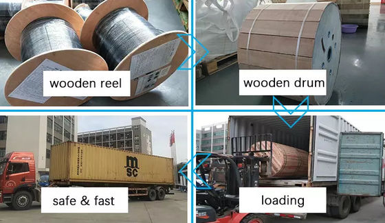 GYTA-36B1 cavo a fibre ottiche corazzato del centro di singolo modo G652D 36