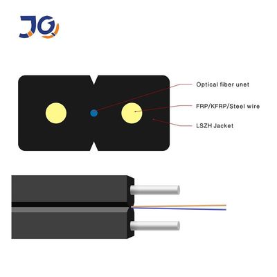 Singolo cavo flessibile a fibra ottica di modo LSZH GJXH FTTX FTTB FTTH