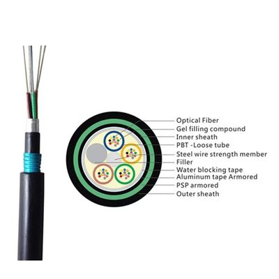 Cable ottico a fibra ottica GYTA53