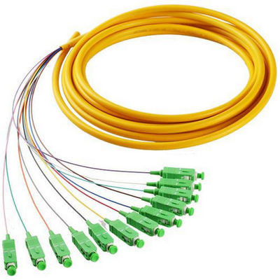 Treccia dello Sc APC della fibra dell'OEM FTTH 62.5/125um